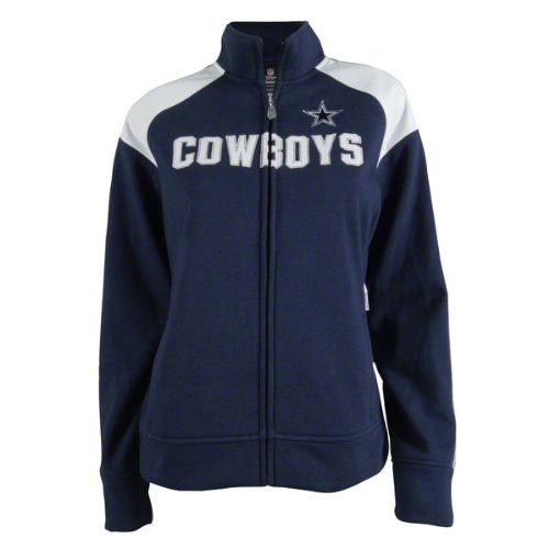 Dallas Cowboys Women's Bonded Navy Track Jacket