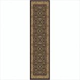 Royal Elegance Black 2706 Runner Rug Size: Runner 32