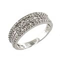 10K 0.25cttw Diamond Ring - (Sizes 6 - 8)