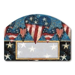Patriotic Hearts Yard Design
