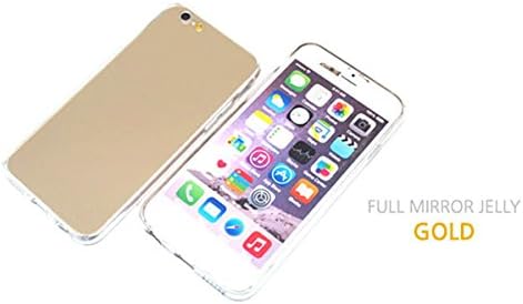Lemano Full Mirror Jelly Case for iPhone 6/6S plus (gold)