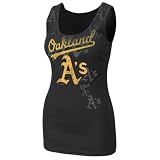 Oakland Athletics Black Women's Defining Tank Top