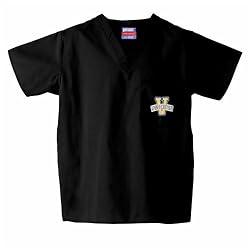 Vanderbilt Commodores NCAA Classic Scrub 1 Pocket Top (Black)
