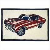 Accent Hot Rod Novelty Rug Size: 1'9 x 2'9 by 