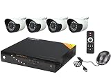 UPC 850475002524 product image for Aposonic A-BR13B4-C500 8-Channel H.264 CCTV 960H DVR with 4 x Outdoor 1000 TV-li | upcitemdb.com