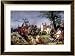 The Battle of Fontenoy, 11th May 1745, 1828 Framed Art Poster Print by Horace Vernet, 32x24