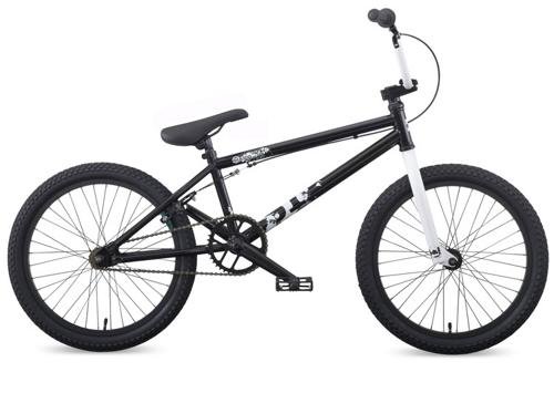 DK Siklon 2010 Complete BMX Bike - 20 Inch - Black / White
