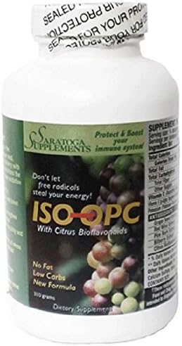 Isotonic OPC antioxidant drink in a pleasant tasting powder-ISO-OPC 310gram Bottle 90 Servings (Oligomeric Proanthocyanidins) Grapeseed Extract,pine Bark Extract and Redwine Extract