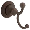 Set of 2 Townsend Double-Robe Hooks - Venetian Bronze