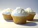 Gourmet Food : Frostines Edibles Gift Box of 9 Fresh Baked Gourmet Coconut Cream Cupcakes