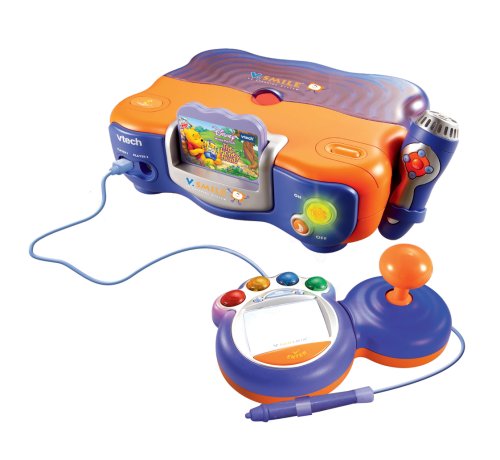Childrens Toyshop  Toys : VTech V.Smile TV Learning System - Orange New (bundled with Winnie the Pooh)