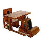 Hand-carved & Painted Vintage Style Tractor Design Childrens Table And Chair Set