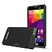 SPARIN BLU Advance 5.0 Case, [Anti Scratch] [Refined] [Shock Absorption] TPU+PC Case for BLU Advance 5.0, Dual layers, Black
