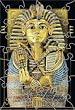 King Tut Wooden Jigsaw Puzzle - 5 Inches