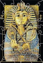 King Tut Wooden Jigsaw Puzzle - 5 Inches
