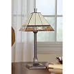 Handcrafted Mission-Style Glass Table Lamp