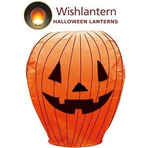 1pc Halloween Pumpkin Sky Lantern by 