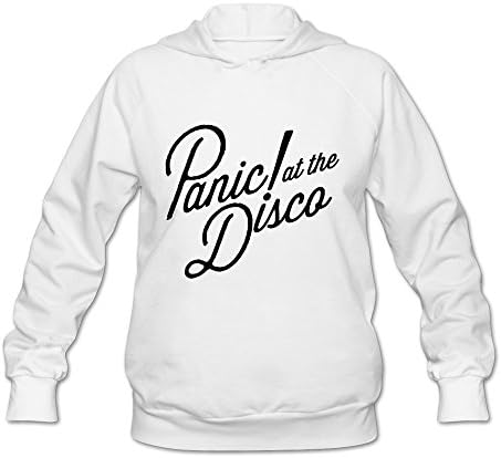 Shaningway Women's Panic At The Disco Hoodies White