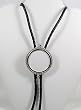Silver Dollar Holder Bolo Tie