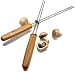 Tom Douglas by Pinzon Stainless-Steel Pronged Kebob Skewers, Set of 2