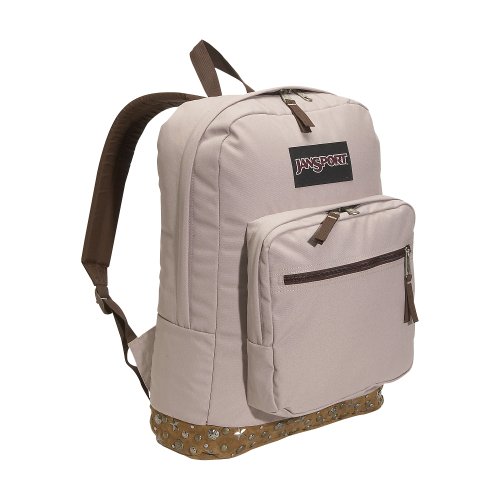 jansport axle backpack tan mixed studs  more detail click!