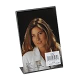 NU-DELL MANUFACTURING / Acrylic sign/photo/certificate holder, l-frame, 8w x 10h / NUD35481 / Sold as 1 Each / Mfr Part # 35481 \*/ Acrylic sign/photo/certificate holder, l-frame, 8w x 10h