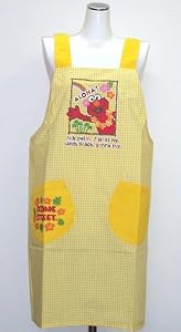 Sesame Street character apron kitchen apron 20333015 (japan import)