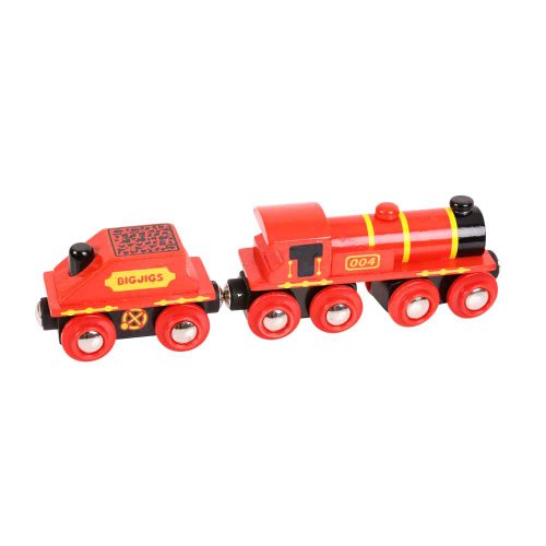 Bigjigs Rail BJT418 Big Red Engine