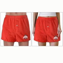 OSU Buckeyes Red Boxers Ohio State 90% Cotton Boxer Shorts for HIM or HER- SEARCH BROAD BAY BOXERS FOR MORE DESIGNS Unique GIFT Ideas Man Men Boyfriend Woman Women Ladies Mother Dad Mom CUTE!