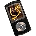 1.8" FM MP4 Player/Recorder, 4 GB - Black