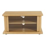 Maple-Finish TV Stand