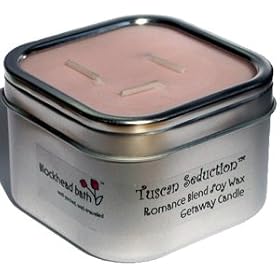 Soy Wax Travel Candle - Tuscan Seduction (romance blend)
