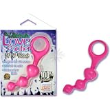 Love Pacifier X10 Beads - Pink