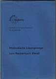 Produkt-Bild: Methodische L&ouml;sungswege zum Rechenbuch Metall - g&uuml;ltig ab 25. Auflage 1990 ((Europa-Fachbuchreihe f&uuml;r Metallberufe))