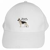 German Shepherd White Cap Hat