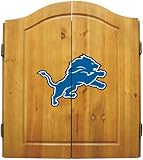 Detroit Lions NFL Dart Cabinet and Dartboard Set by Imperial International