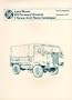 Land Rover 101 Foreward control Catalog 1 ton 4X4 (Official Parts Catalogue S.)