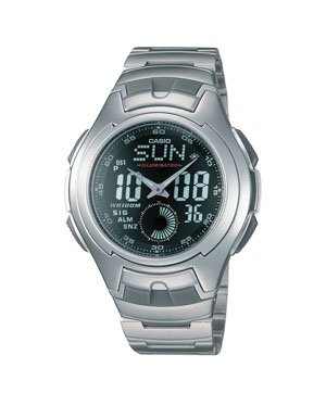 Casio Mens Ana Digi 100 mtr Water Resist Metal Band Casio Watches , Casio Mens Ana Digi 100 mtr Water Resist Metal Band, Mens Watches, Casio Mens Watches