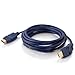 Cables to Go Velocity 40570 High-Speed HDMI Cable with Rotating Connectors (6.5 Feet/2.0 Meters, Blue)
