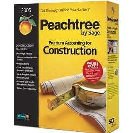 Peachtree Premium Accounting For Construction 2006 Multi-Use