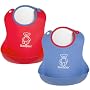 BabyBj�rn Soft Bib 2 Pack - Red/Blue