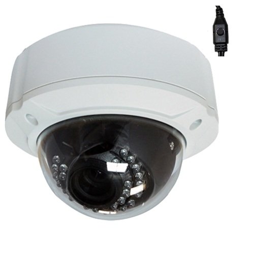 GW Professional 700TVL IR Outdoor Dome Waterproof CCTV Surveillance Video Security Camera - 1/3