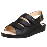 Finn Comfort Women's Sylt Sandal,Black Nappa,36 EU (US Women's 5 M)