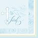 Creative Converting Blue Faithful Dove 3-Ply Paper Luncheon Napkins, 36 Regard