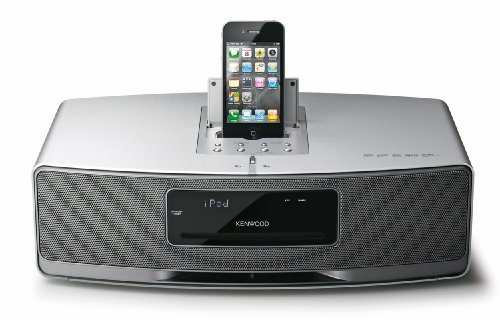 Kenwood K-525-S Kompakt-Audiosystem mit integriertem iPod/iPhone-Dock Preisvergleich
