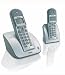 Philips CD 130 Duo schnurloses DECT Telefon inkl. 2 Mobilteil
