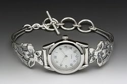 Silver Spoon Sterling Silver Jasmine Ladies MOP Watch Unique