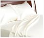 Divatex  260-Thread-Count 100% Cotton Stripe Queen Sheet Set with Bonus Standard Pillowcases, Ecru