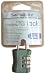 Sports : Samsonite Travel Accessories 3er Zahlenschloss