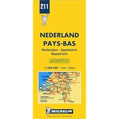 Michelin Rotterdam/Apeldoorn/Maastricht, Netherlands Map No. 211 (Michelin Maps & Atlases)